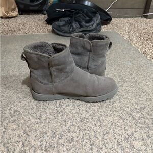 UGG Charcoal Suede Boots